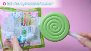 Year End Sales | Make It Real Shrink Magic Lollipop Bracelet Kit (1757) Girls Friendship Charm Bracelet Kit