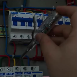 [HCM] Bút Thử Điện Cảm Ứng Không Cần Chạm Đèn LED 2 Màu Thông Minh An Toàn Trong Thi Công Điện -TyHome