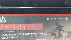 Aki Accu Motor YTX7A Lithium Nano Battery Sodium Ion 12.4V 6.5Ah ninja 250 tmax pulsar inazuma