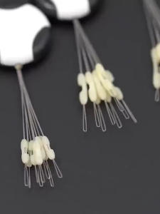 TÚM 8 MÓC CHIA THẺO CAO SU CHỐNG RỐI DÂY KHI CÂU CÁ - ĐỒ CÂU ĐỨC LÂM