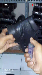 Sepatu Safety Boots Pria Kickers Komando Hitam Cokelat Kulit Sol Karet Ujung Besi Kerja Proyek Lapangan Industri Bengkel
