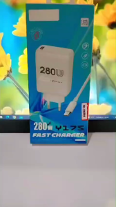 Charger HP FOR VVO Y17S Fast Charger 280W Quick Charge3.0 Support Fast Charging