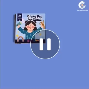Đồ chơi trí tuệ Trò chơi lật thẻ bài tìm điểm giống nhau Cray Flip card phản xạ quan sát nhanh cho bé-Tiệm nhà Sóc 2023