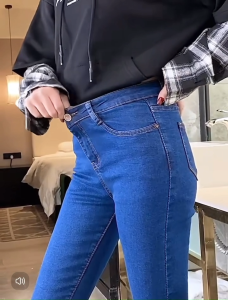ยีนส์ กางเกงยีนส์ ขายาว กางเกงยีนส์สกินนี่ ผ้ายืด ผ้ายีนส์ดีสวมใส่สบาย กางเกงยีนส์ผู้หญิง