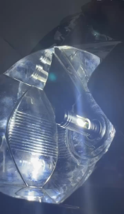 หลอดไฟหน้า มอเตอร์ไซค์ LED 12V-80V ขั้วกลม2จุด H6 t19  p15d ขั้วเสียบ3ขา H4 1หลอด MOTO AC/DC