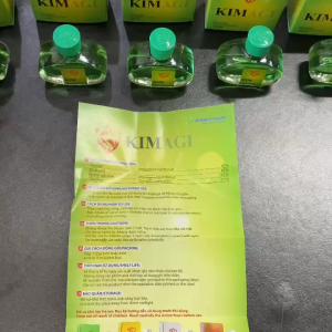 Dầu gió KIM AGI xông hơi giải cảm thoa côn trùng cắn muỗi đốt (hộp 1 chai 6ml).