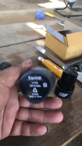 [สินค้าตามตัวเลือก] แบตเตอรี่ สว่านไร้สาย 12V Lithium-ion ทรงสามเหลี่ยม