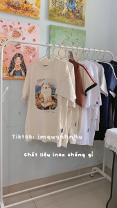 Kệ Treo Quần Áo Kim Loại - Giá Treo Quần Áo 1 Tầng Có 1 Giàn Treo Tiện Lợi Bền Bỉ 1G1T