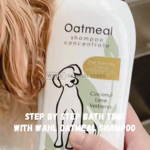 Wahl Dog Oatmeal Shampoo 700ml - Pets Plant Based Itch Relief Cleanser