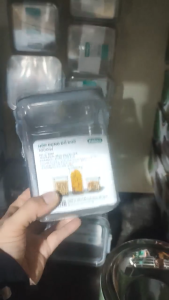 Hộp đựng đồ khô Hokori Việt Nhật size 1000ml Hộp bảo quản thực phẩm đồ ăn trong suốt nắp kín.