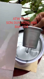 Sơn màu bạc 1D4 Fortuner 2009 2017 - Sơn auto lacquer 1k - Lon 250g