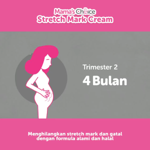 Mama’s Choice Stretch Mark Cream Bebas Garis Halus 100ml