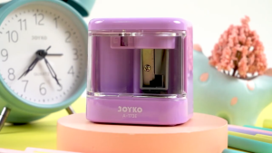 Joyko Electric Sharpener A-173E Purple / Serutan Elektrik Ungu Lilac
