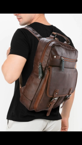 TAS RANSEL KULIT BESAR UNTUK PRIA | URBAN STYLE | VINTAGE BRITISH