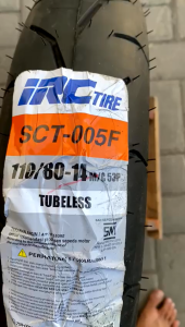 BAN IRC TUBELESS SCT-005F 110/80-14 Depan AEROX ADV IRC