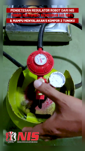 NIS REGULATOR ROBOT RELEASE GAS (NI 0307 S) - TEKANAN RENDAH