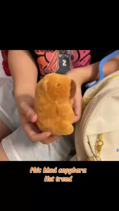 Móc khóa Capybara LINDO Móc khóa Cute Hot trend Treo Balo Cặp Quà tặng xinh xắn