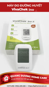 Full Combo Máy đo đường huyết + Nhiệt kế điện tử QD Home Care hàng chính hãng bảo hành 24 tháng