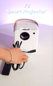 Proyektor T2 Android Projector Home Theater Proyektor WIFI 4K 8000 Lumens Rumah Pintar LED