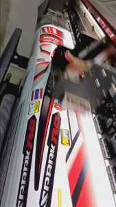 STIKER STRIPING DECAL VEGA ZR TAHUN 2009-2012 NS 001