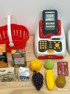 (BISA COD) Mainan Anak Supermarket 33pcs 2in1 Mainan Edukatif Anak