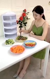 Lồng Bàn Đa Tầng Khay Hộp Đậy Thức Ăn 5 Tầng  [mẫu mới 2022] lồng bàn đựng thức ăn 5 tầng cao cấp Lồng bàn đậy thức ăn 5 tầng giữ nhiệt 3 tiếng Lồng bàn giữ nhiệt bảo vệ thức ăn cao cấp - loại đắt 5 tầng