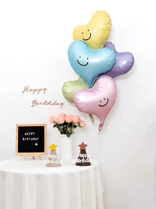 [NHIỀU MÀU] Bong Bóng Hình Trái Tim Méo Trang Trí Sinh Nhật Bong Bóng Bay Sinh Nhật Trang Trí 8/3