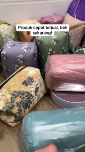 MUKENAH DEWASA TRAVELING MINI POUCH 2IN1 KATUN PREMIUM GRATIS SEJADAH/COD