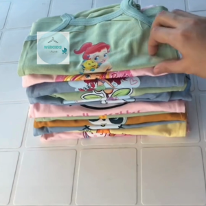 Terno Sando Spaghetti style Plain or Two-tone & Pajama jogger for Kids Girl | Plain Pure Cotton 3 mos to 3 years old