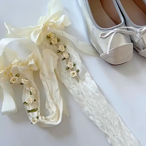 Lolita Sock Kaos Kaki Mary Jane Kaos Kaki Lolita Lace Kaos Kaki Cewek Sebetis Gaya Kaos Kaki Pesta Y2k Jepang Korea Style Knee High