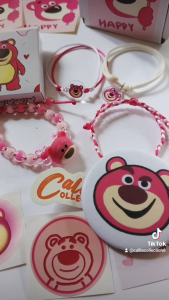 Gelang Kepang Lotso & Gelang Akrilik Unik