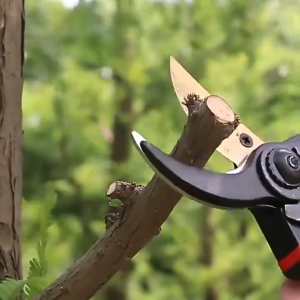 ELLKA gunting dahan super tajam Gunting pemangkasan taman baja karbon tinggi