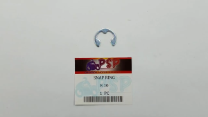 Snap Ring E10 (Harga Per 1 PCS) - Kancingan Kancing Circlip Klip Pengunci Jepit Capitan Ganda