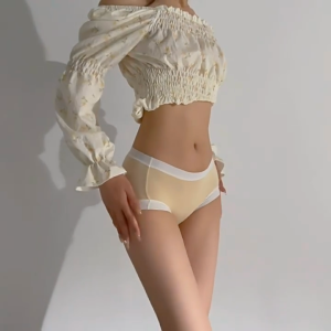 2024 ใหม่ผู้หญิงชุดชั้นใน Modal ผู้หญิงผ้าฝ้ายกลางเอวกางเกง 🌸CR store168🌸