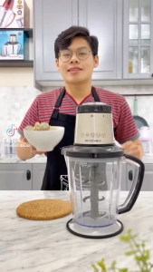 MITOCHIBA FOOD CHOPPER CH 200 - Blender Daging Bumbu Garansi Resmi