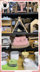 ❤️น้ำพุ+ชามข้าง น้ำพุแมว พร้อมชามอาหาร แบบพลาสติก แบบปลั้คเสียบ ช่วยกรองน้ำสะอาด❤️