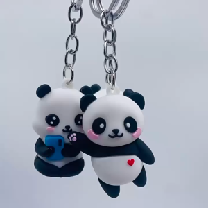 Gantungan Kunci Hello Panda Lucu: Tas Untuk Couple & Motor Rumah Mobil