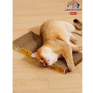 Luka☺️พร้อมส่ง 💯 ที่ลับเล็บแมว  แถมฟรี! กัญชาแมว ของใช้น้องแมว โซฟาลับเล็บแมว ที่ลับเล็บแมว โซฟาที่ลับเล็บแมว ของเล่นแมว