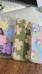 Softcase Silikon Fresh Floral untuk Infinix Note 40