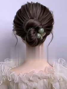 FH-C1120 Jepit Rambut Motif Mutiara Wanita Jedai Mutiara Jumbo Aksesoris Fashion Elegan / Jepitan