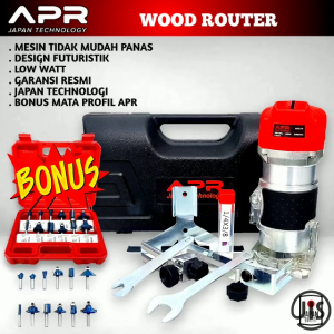 COD APR MESIN PROFIL KAYU TYPE AP50 PRO TRIMMER TRIMER UKIR KAYU SUDUT GARANSI 5THN