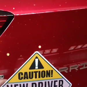 Magnetic & Vinyl Car Stickers (Keep Safe Distance) - 5x5 & 7x7 Inches Square