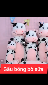 Gối ôm gấu bông Bò sữa - THINGKIDS