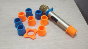 Combo 2 chống lăn + 2 chụp đuôi micro cao su nhựa dẻo chóng rơi vỡ va đập