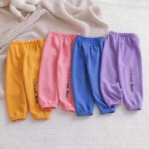 Jogger Panjang Anak Cewek Cowok Celana Olahraga Santai COOL BEAR Bawahan Simple Modis Baju Olahraga Pria Wanita Baju Murah Anak Fashion Terkini Model Korean Style Pakaian Sehari Hari S M L XL XXL Baju Fashionable Celana Casual Jogger Anak Polos BahanTebal