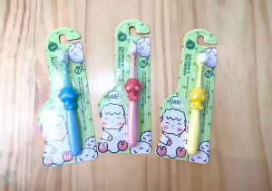 【Ready Stock】Kid Toothbrush Ultra Soft Childrens Toothbrush Cartoon Kids Girls Boys Toothbrush Oral Hygiene Toothbrush Toothpaste 2-12 yrs old Single Pack