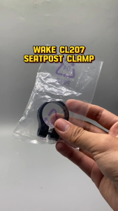 WAKE CL207 Seatpost Clamp 31.8 34.9mm Klem Penjepit Tiang Sadel Sepeda Aluminum Alloy Seat Tube Clip