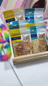 ขนมสัตว์เลี้ยง KATCHEER สูตรไก่และปลาสำหรับน้องหมาน้องแมว