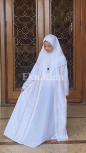 Eka.Kids Gamis Anak Abaya Renda Usia 4-14 Tahun Anak Tanggung Model Terbaru Dan Terkini 2024