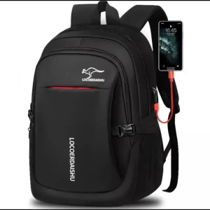 Mens Backpack Trend Large Capacity High School Junior High School Student School Bag Travel Bag Computer Bag #B12